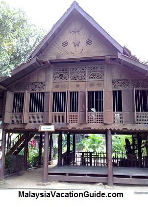 Traditional Malay Architecture House