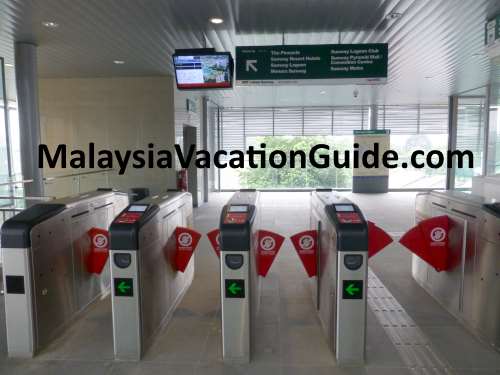 Sunway BRT Automated Gate System