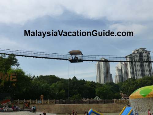 Sunway Lagoon Hanging Bridge