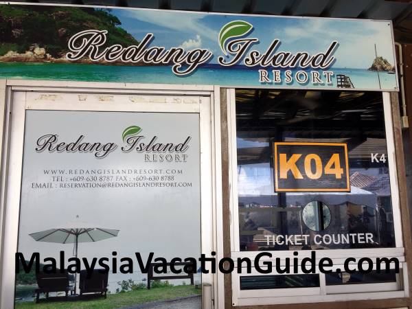 Syahbandar Jetty - Redang Island Resort Counter