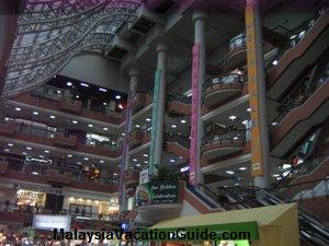 Interior of The Mall Kuala Lumpur