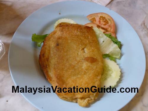 Pork Bread or "Roti Babi" Yut Kee Restaurant